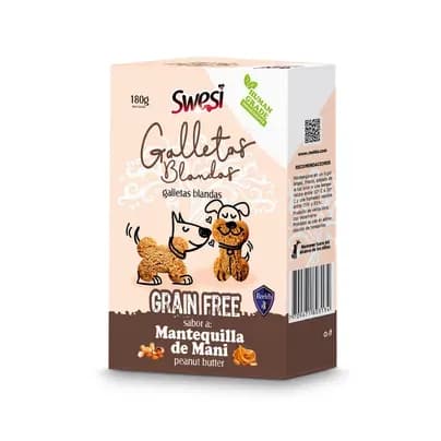 Galletas Blandas Swesi Mantequilla de maní x 180g