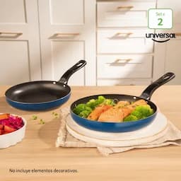 Set x 2 sartenes Colors Universal-0