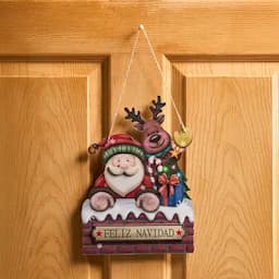 Decorador De Puerta Navideño-0