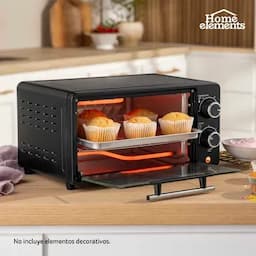 Horno Tostador Negro Home Elements X 9L-0