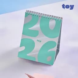 Calendario De Escritorio Bold Toy 2026-0
