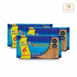 Galletas Ducales x 600g x 6 Tacos internos c/u-0
