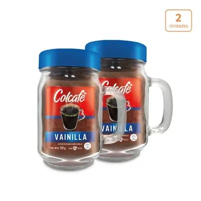 Colcafé Vainilla Jarro x 120g c/u