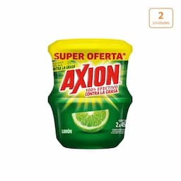 Lavaplatos Axion Limón x 2 unds x 450g c/u-0