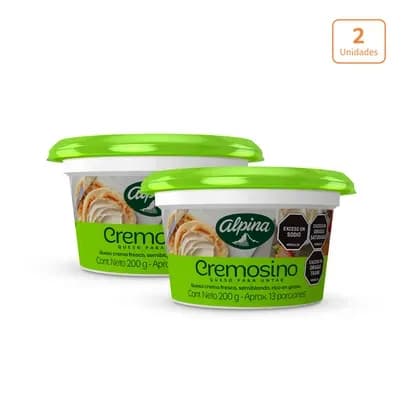 Cremosino queso para untar x 200g c/u