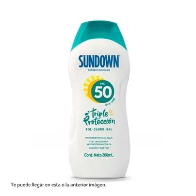 Protector Solar Sundown® FPS50 x 200ml