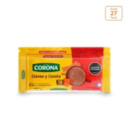 Chocolate Corona Clavos y Canela x 450g x 18 pastillas-0
