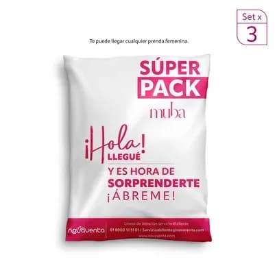 Combo Super pack x3 unidades moda