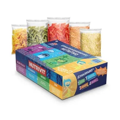 Kit pastas cortas Intensamente x 1.250g 