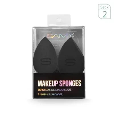 Kit Esponjas Samy Para Maquillaje x 2 unds