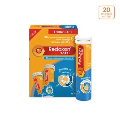 Redoxon x 2 unds x 10 Tabletas c/u