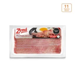 Tocineta ahumada de cerdo Zenú x 200g-0