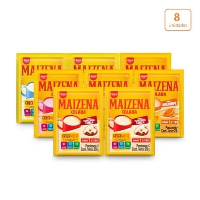 Combo Coladas Maizena Surtidas x 8 unds