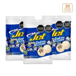 Jet Burbujas Cookies & Cream x 10 unds x 11.5g c/u-0
