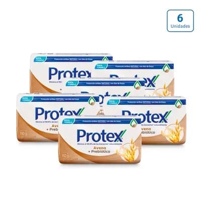 Jabón Protex Avena x6 x110g