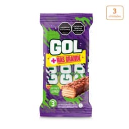 Chocolatina GOL Bolsa x 3und x 31g c/u-0