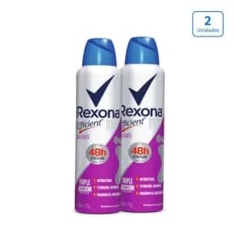 Aerosol para pies Rexona Efficient Delicate X 2 unds x 210ml c/u-0