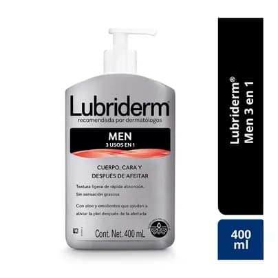 Crema Corporal Lubriderm® para Hombre Fragancia Ligera x 400ml