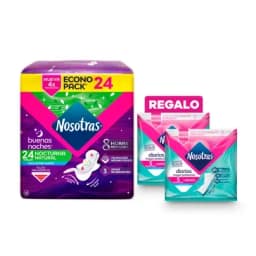 Toallas Higiénicas Nosotras Buenas Noches tela x 24 unds-0