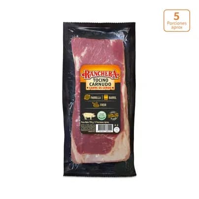 Tocino en bloque Ranchera x 750g