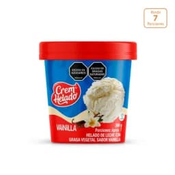 Medio litro Cremhelado vainilla x 300g-0