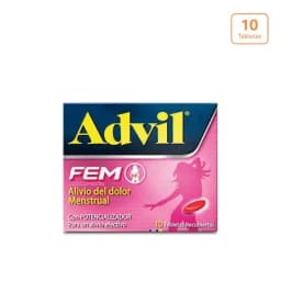 Advil Fem x 10 Tabletas recubiertas-0