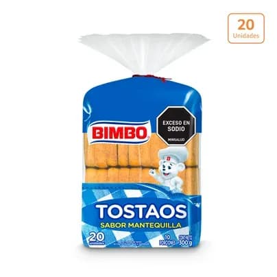 Tostadas de mantequilla Bimbo x300g