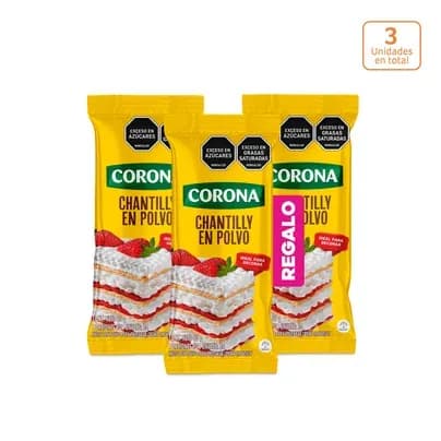 Crema Chantilly Corona x 80g