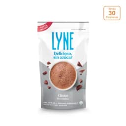 Chocolate en polvo Lyne sin azúcar x 120g-0