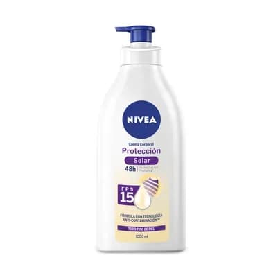 Crema corporal Nivea Protección Solar Anticontaminación x 1L