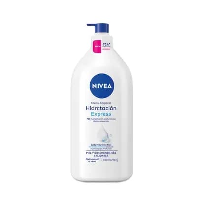 Crema corporal Nivea Hidratación Express x 1L