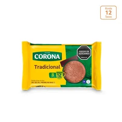 Chocolate Corona  x 200g x 8 pastillas