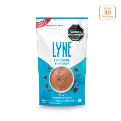 Chocolate en polvo Lyne con Splenda x 120g