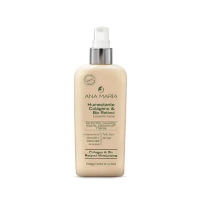 Crema Facial Humectante Ana María Con Colágeno y Bio Retinol x120ml