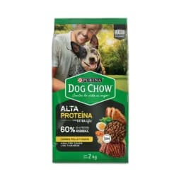Concentrado para perros adultos Dog Chow alta proteína x 2kg-0