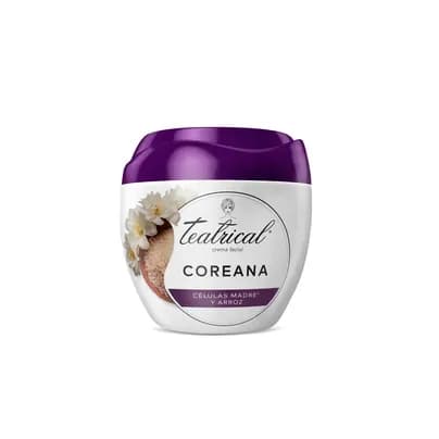 Crema Facial Teatrical Piel Coreana x 100g