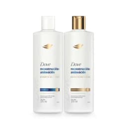 Shampoo + Acondicionador Dove Reconstrucción + Aminoácidos x370ml-0