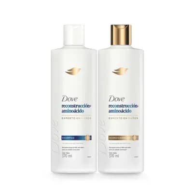Shampoo + Acondicionador Dove Reconstrucción + Aminoácidos x370ml