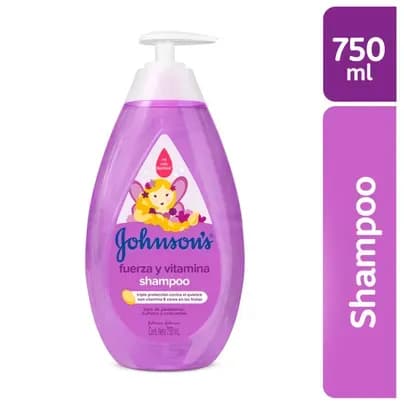 Shampoo Johnson's Fuerza y Vitaminas x 750ml