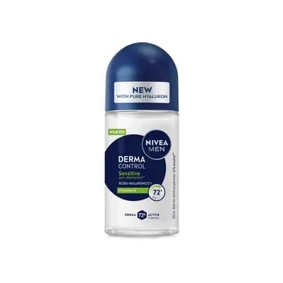 Desodorante Nivea Roll on Derma Control Sensitive Vitamina E x 50ml