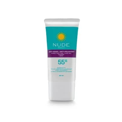Protector solar antiedad Nude SPF55 x 40ml
