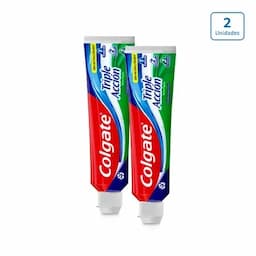 Crema Dental Colgate Triple Acción x 2 unds x 150ml c/u-0