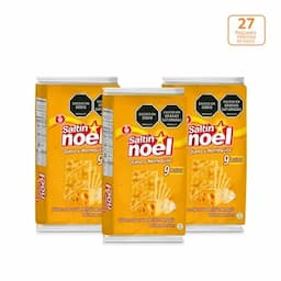 Galletas Saltín Noel Queso Mantequilla Para Llevar x 9 paquetes c/u-0
