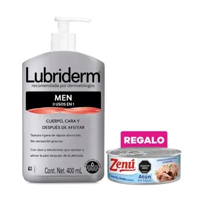 Crema Corporal Lubriderm para Hombre Fragancia Ligera x 400ml