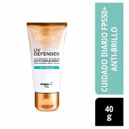 Protector solar Loreal UV Defender Anti Oleosidad FPS50 x 40g-0