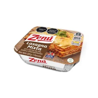 Lasaña Mixta Zenú x 320g