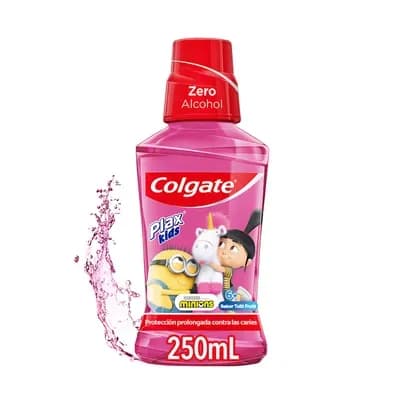 Enjuague Bucal Colgate Plax Kids Agnes & Fluffy x 250ml
