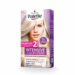 Tintura Palette x 2 Tubos Tono Rubio Plata 10-1-0