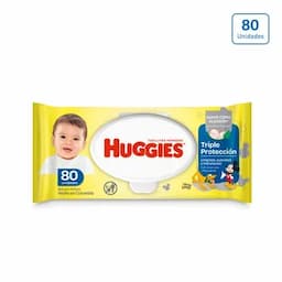 Toallitas húmedas Huggies Limpieza diaria x 80 unds-0