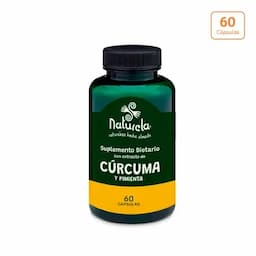 Cápsulas de cúrcuma Naturela x 60 unds-0